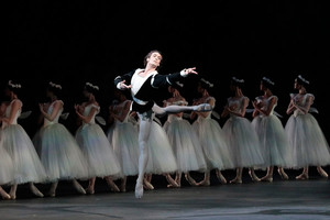 Artemy Belyakov as Count Albrecht.<BR>© Photo by Damir Yusupov/ Bolshoi Theatre.